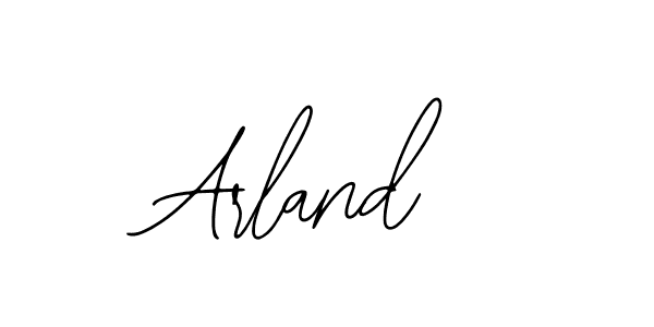 The best way (Bearetta-2O07w) to make a short signature is to pick only two or three words in your name. The name Arland include a total of six letters. For converting this name. Arland signature style 12 images and pictures png