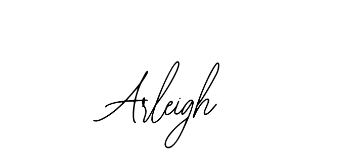 Design your own signature with our free online signature maker. With this signature software, you can create a handwritten (Bearetta-2O07w) signature for name Arleigh. Arleigh signature style 12 images and pictures png