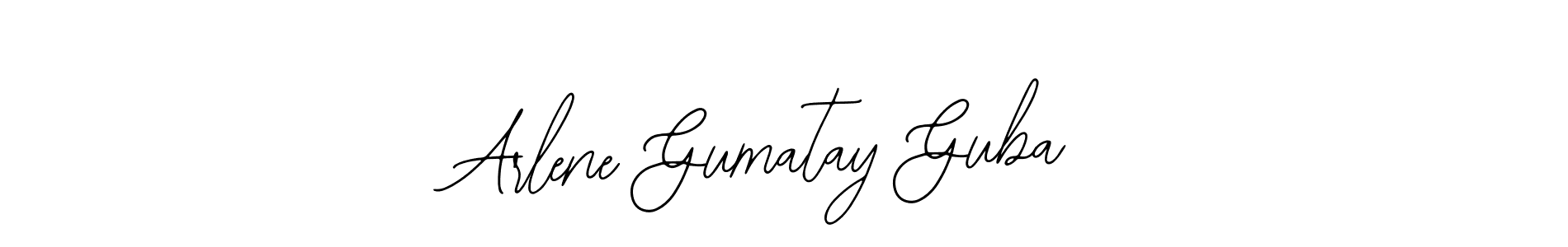 Similarly Bearetta-2O07w is the best handwritten signature design. Signature creator online .You can use it as an online autograph creator for name Arlene Gumatay Guba. Arlene Gumatay Guba signature style 12 images and pictures png