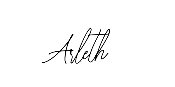 The best way (Bearetta-2O07w) to make a short signature is to pick only two or three words in your name. The name Arleth include a total of six letters. For converting this name. Arleth signature style 12 images and pictures png