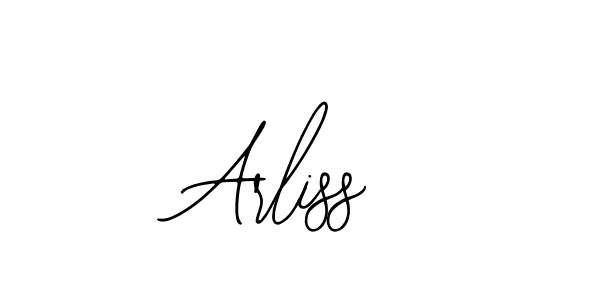 Design your own signature with our free online signature maker. With this signature software, you can create a handwritten (Bearetta-2O07w) signature for name Arliss. Arliss signature style 12 images and pictures png