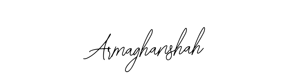 How to make Armaghanshah signature? Bearetta-2O07w is a professional autograph style. Create handwritten signature for Armaghanshah name. Armaghanshah signature style 12 images and pictures png