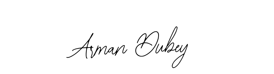 if you are searching for the best signature style for your name Arman Dubey. so please give up your signature search. here we have designed multiple signature styles  using Bearetta-2O07w. Arman Dubey signature style 12 images and pictures png