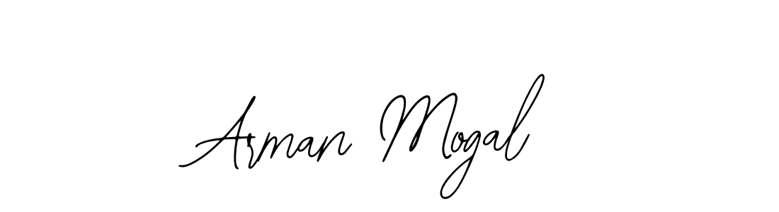 Design your own signature with our free online signature maker. With this signature software, you can create a handwritten (Bearetta-2O07w) signature for name Arman Mogal. Arman Mogal signature style 12 images and pictures png