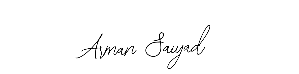 Once you've used our free online signature maker to create your best signature Bearetta-2O07w style, it's time to enjoy all of the benefits that Arman Saiyad name signing documents. Arman Saiyad signature style 12 images and pictures png