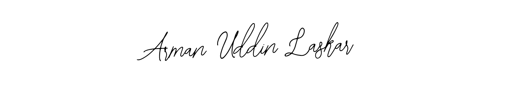 Also You can easily find your signature by using the search form. We will create Arman Uddin Laskar name handwritten signature images for you free of cost using Bearetta-2O07w sign style. Arman Uddin Laskar signature style 12 images and pictures png