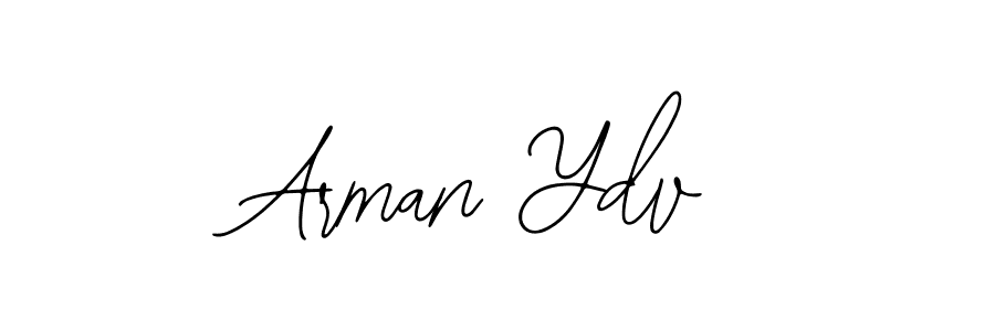 Use a signature maker to create a handwritten signature online. With this signature software, you can design (Bearetta-2O07w) your own signature for name Arman Ydv. Arman Ydv signature style 12 images and pictures png