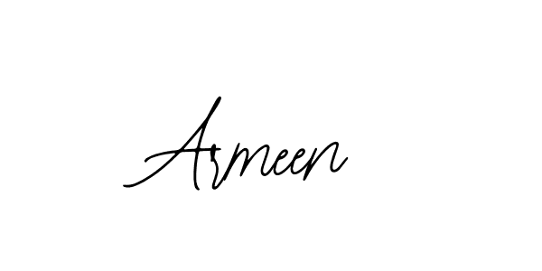 How to make Armeen name signature. Use Bearetta-2O07w style for creating short signs online. This is the latest handwritten sign. Armeen signature style 12 images and pictures png
