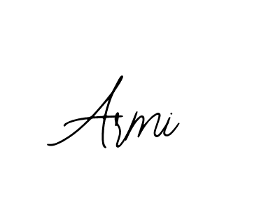 How to make Armi signature? Bearetta-2O07w is a professional autograph style. Create handwritten signature for Armi name. Armi signature style 12 images and pictures png
