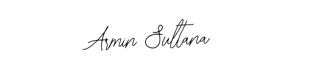 if you are searching for the best signature style for your name Armin Sultana. so please give up your signature search. here we have designed multiple signature styles  using Bearetta-2O07w. Armin Sultana signature style 12 images and pictures png