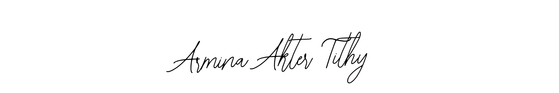 Once you've used our free online signature maker to create your best signature Bearetta-2O07w style, it's time to enjoy all of the benefits that Armina Akter Tithy name signing documents. Armina Akter Tithy signature style 12 images and pictures png