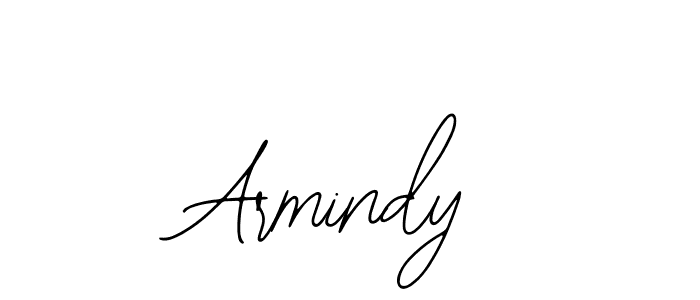 How to make Armindy name signature. Use Bearetta-2O07w style for creating short signs online. This is the latest handwritten sign. Armindy signature style 12 images and pictures png