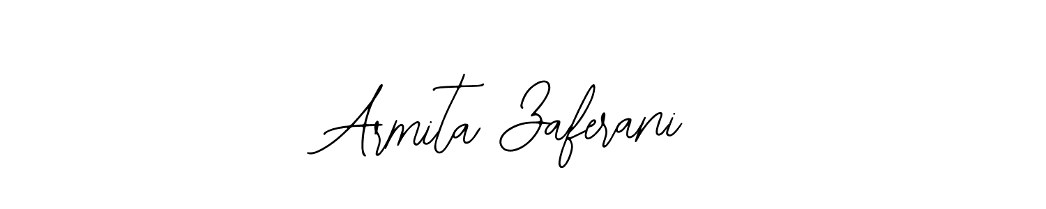 The best way (Bearetta-2O07w) to make a short signature is to pick only two or three words in your name. The name Armita Zaferani include a total of six letters. For converting this name. Armita Zaferani signature style 12 images and pictures png