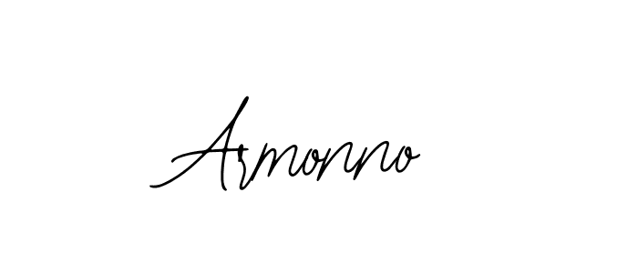 You should practise on your own different ways (Bearetta-2O07w) to write your name (Armonno) in signature. don't let someone else do it for you. Armonno signature style 12 images and pictures png
