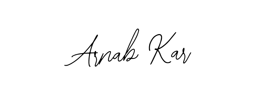 Also You can easily find your signature by using the search form. We will create Arnab Kar name handwritten signature images for you free of cost using Bearetta-2O07w sign style. Arnab Kar signature style 12 images and pictures png