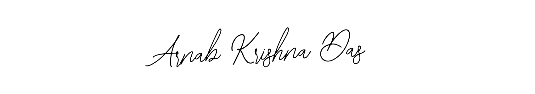 Create a beautiful signature design for name Arnab Krishna Das. With this signature (Bearetta-2O07w) fonts, you can make a handwritten signature for free. Arnab Krishna Das signature style 12 images and pictures png