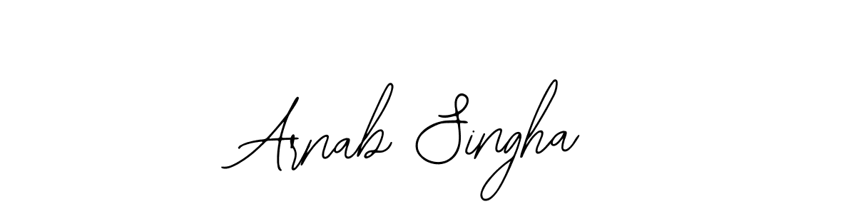 Make a beautiful signature design for name Arnab Singha. With this signature (Bearetta-2O07w) style, you can create a handwritten signature for free. Arnab Singha signature style 12 images and pictures png