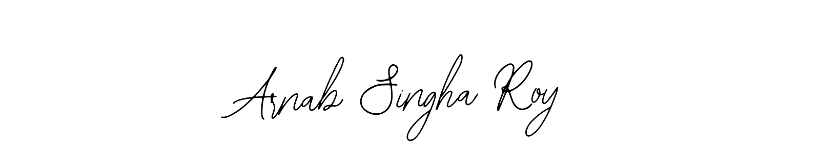 Also You can easily find your signature by using the search form. We will create Arnab Singha Roy name handwritten signature images for you free of cost using Bearetta-2O07w sign style. Arnab Singha Roy signature style 12 images and pictures png