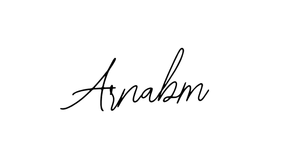 The best way (Bearetta-2O07w) to make a short signature is to pick only two or three words in your name. The name Arnabm include a total of six letters. For converting this name. Arnabm signature style 12 images and pictures png