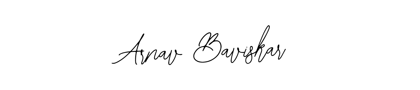 This is the best signature style for the Arnav Baviskar name. Also you like these signature font (Bearetta-2O07w). Mix name signature. Arnav Baviskar signature style 12 images and pictures png