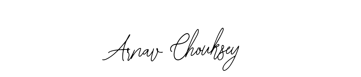 Also we have Arnav Chouksey name is the best signature style. Create professional handwritten signature collection using Bearetta-2O07w autograph style. Arnav Chouksey signature style 12 images and pictures png