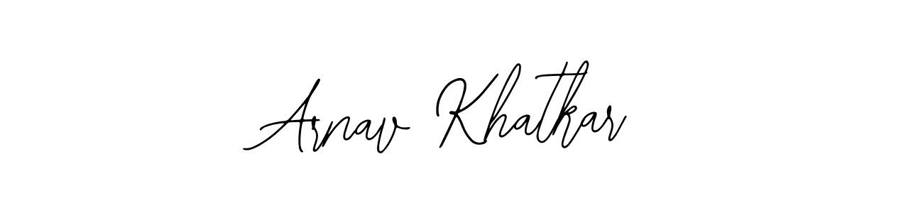 How to make Arnav Khatkar signature? Bearetta-2O07w is a professional autograph style. Create handwritten signature for Arnav Khatkar name. Arnav Khatkar signature style 12 images and pictures png