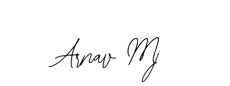 Make a beautiful signature design for name Arnav Mj. Use this online signature maker to create a handwritten signature for free. Arnav Mj signature style 12 images and pictures png