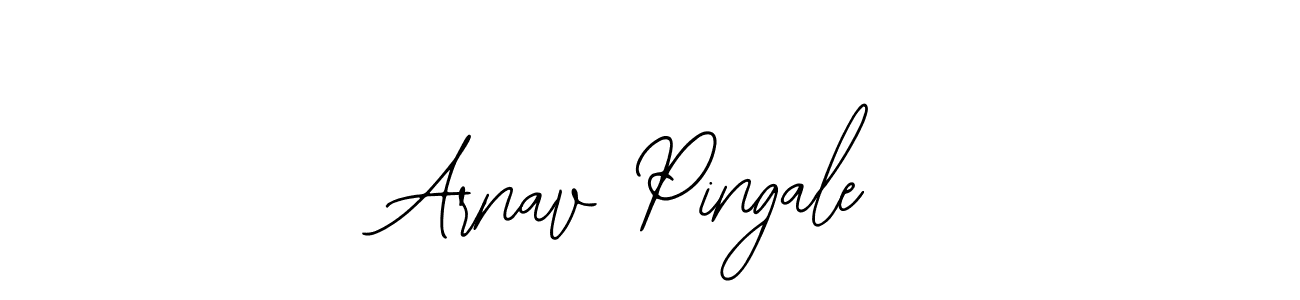 Also You can easily find your signature by using the search form. We will create Arnav Pingale name handwritten signature images for you free of cost using Bearetta-2O07w sign style. Arnav Pingale signature style 12 images and pictures png