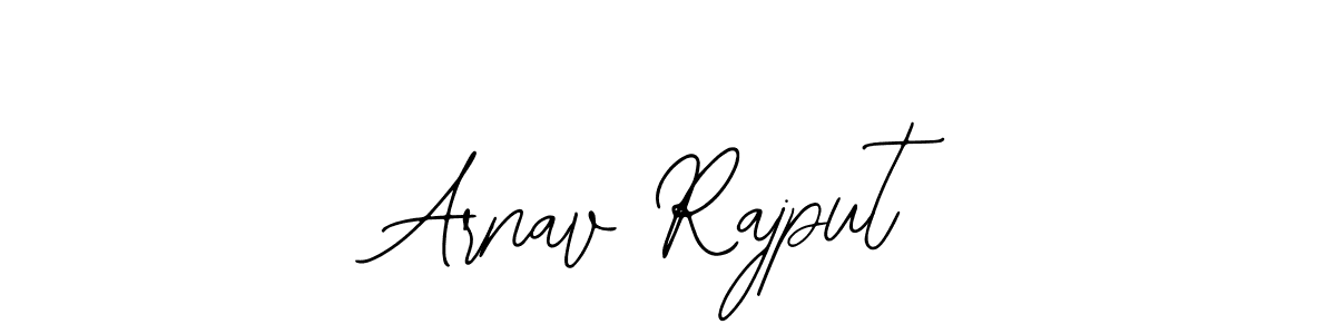 How to make Arnav Rajput signature? Bearetta-2O07w is a professional autograph style. Create handwritten signature for Arnav Rajput name. Arnav Rajput signature style 12 images and pictures png