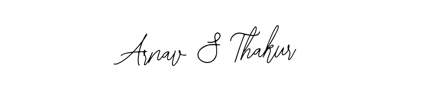 Arnav S Thakur stylish signature style. Best Handwritten Sign (Bearetta-2O07w) for my name. Handwritten Signature Collection Ideas for my name Arnav S Thakur. Arnav S Thakur signature style 12 images and pictures png