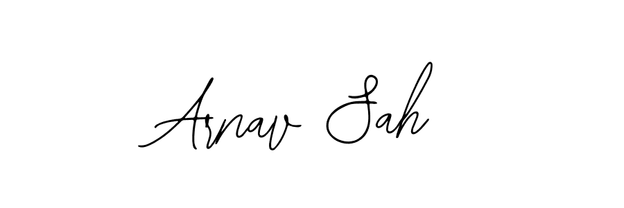 How to Draw Arnav Sah signature style? Bearetta-2O07w is a latest design signature styles for name Arnav Sah. Arnav Sah signature style 12 images and pictures png