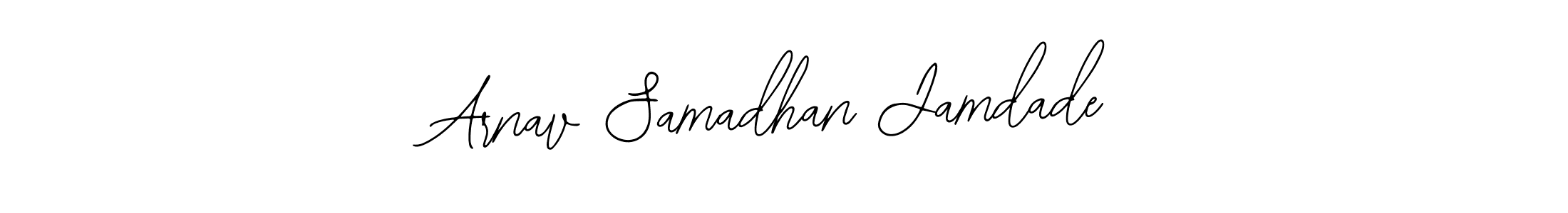 Similarly Bearetta-2O07w is the best handwritten signature design. Signature creator online .You can use it as an online autograph creator for name Arnav Samadhan Jamdade. Arnav Samadhan Jamdade signature style 12 images and pictures png