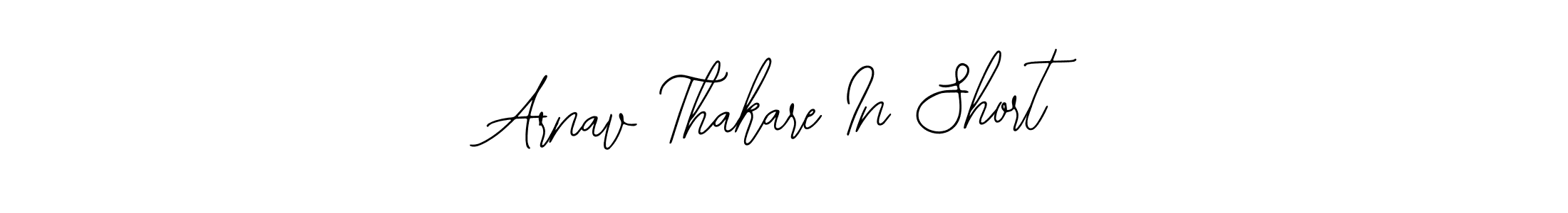 Make a beautiful signature design for name Arnav Thakare In Short. Use this online signature maker to create a handwritten signature for free. Arnav Thakare In Short signature style 12 images and pictures png