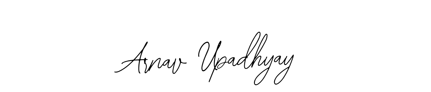 Also we have Arnav Upadhyay name is the best signature style. Create professional handwritten signature collection using Bearetta-2O07w autograph style. Arnav Upadhyay signature style 12 images and pictures png