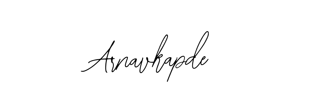 How to Draw Arnavkapde signature style? Bearetta-2O07w is a latest design signature styles for name Arnavkapde. Arnavkapde signature style 12 images and pictures png