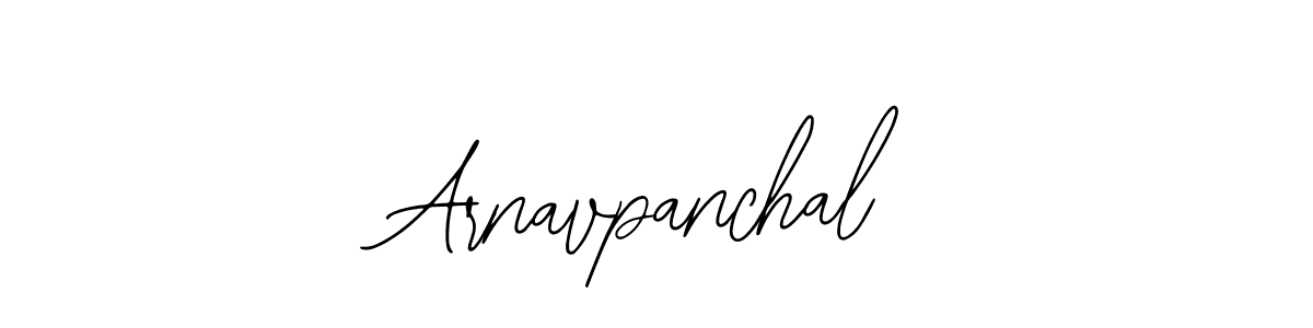 Make a beautiful signature design for name Arnavpanchal. With this signature (Bearetta-2O07w) style, you can create a handwritten signature for free. Arnavpanchal signature style 12 images and pictures png