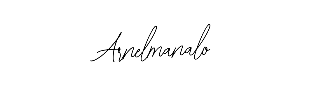 Use a signature maker to create a handwritten signature online. With this signature software, you can design (Bearetta-2O07w) your own signature for name Arnelmanalo. Arnelmanalo signature style 12 images and pictures png