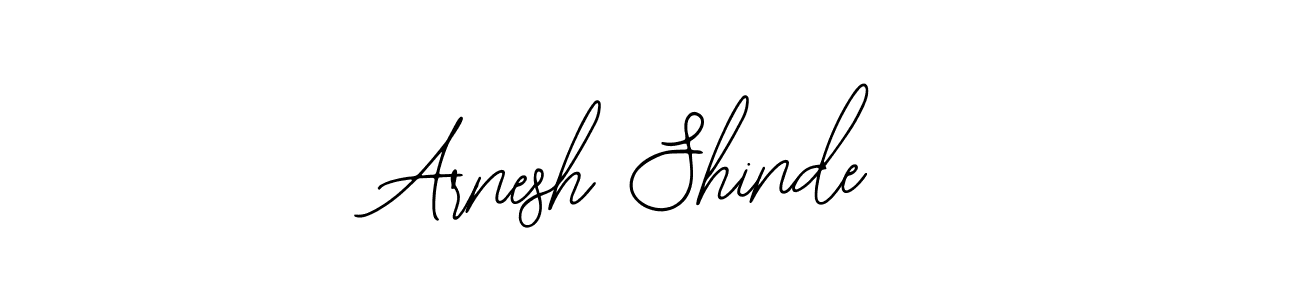 Similarly Bearetta-2O07w is the best handwritten signature design. Signature creator online .You can use it as an online autograph creator for name Arnesh Shinde. Arnesh Shinde signature style 12 images and pictures png