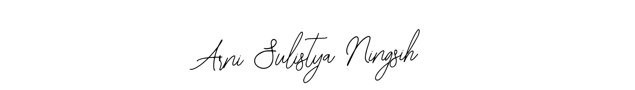 How to Draw Arni Sulistya Ningsih signature style? Bearetta-2O07w is a latest design signature styles for name Arni Sulistya Ningsih. Arni Sulistya Ningsih signature style 12 images and pictures png