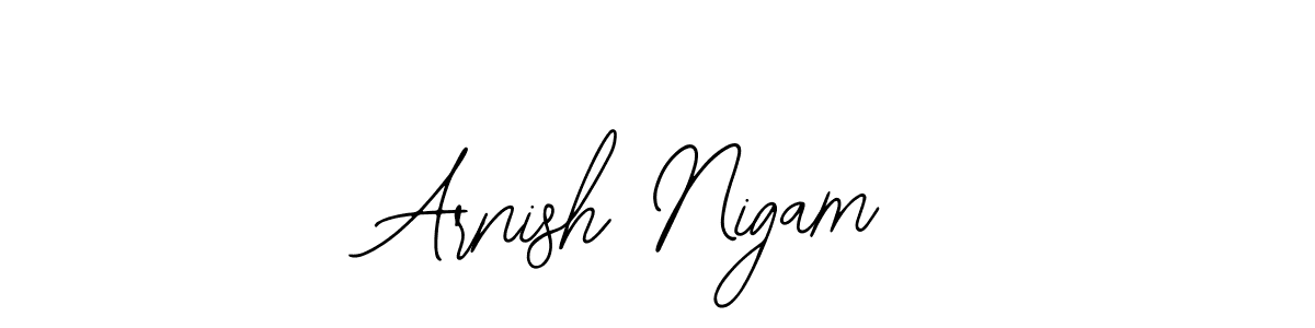 Once you've used our free online signature maker to create your best signature Bearetta-2O07w style, it's time to enjoy all of the benefits that Arnish Nigam name signing documents. Arnish Nigam signature style 12 images and pictures png