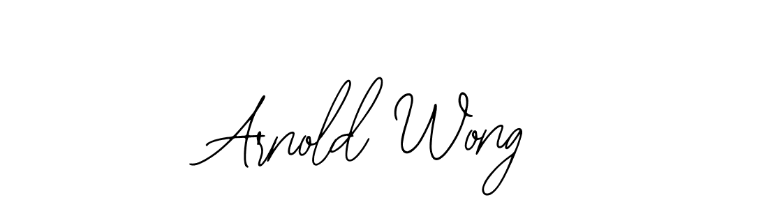 Similarly Bearetta-2O07w is the best handwritten signature design. Signature creator online .You can use it as an online autograph creator for name Arnold Wong. Arnold Wong signature style 12 images and pictures png