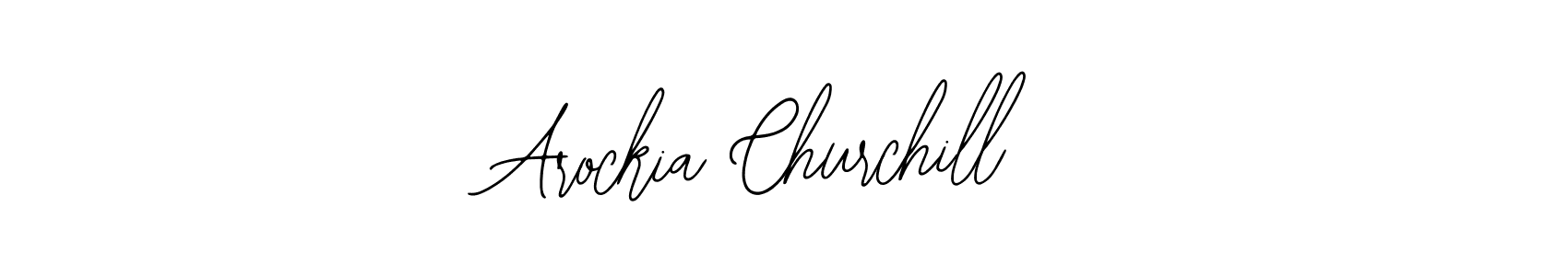 Create a beautiful signature design for name Arockia Churchill. With this signature (Bearetta-2O07w) fonts, you can make a handwritten signature for free. Arockia Churchill signature style 12 images and pictures png