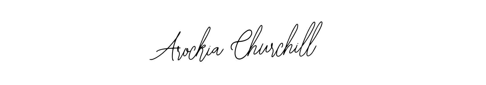 How to make Arockia Churchill signature? Bearetta-2O07w is a professional autograph style. Create handwritten signature for Arockia Churchill name. Arockia Churchill signature style 12 images and pictures png