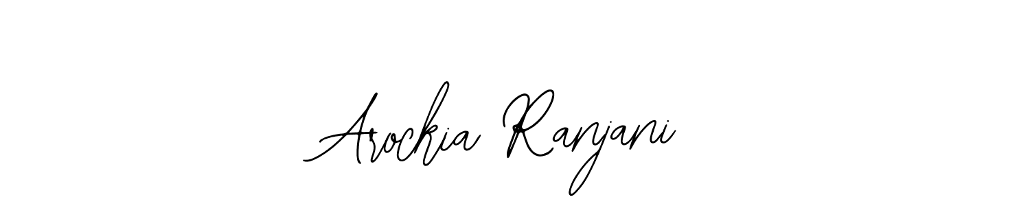 Also You can easily find your signature by using the search form. We will create Arockia Ranjani name handwritten signature images for you free of cost using Bearetta-2O07w sign style. Arockia Ranjani signature style 12 images and pictures png