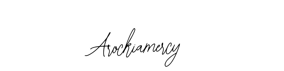 Make a beautiful signature design for name Arockiamercy. Use this online signature maker to create a handwritten signature for free. Arockiamercy signature style 12 images and pictures png