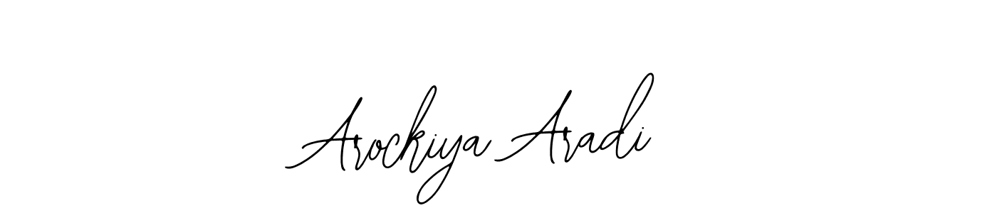 Create a beautiful signature design for name Arockiya Aradi. With this signature (Bearetta-2O07w) fonts, you can make a handwritten signature for free. Arockiya Aradi signature style 12 images and pictures png