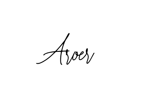 How to make Aroer signature? Bearetta-2O07w is a professional autograph style. Create handwritten signature for Aroer name. Aroer signature style 12 images and pictures png