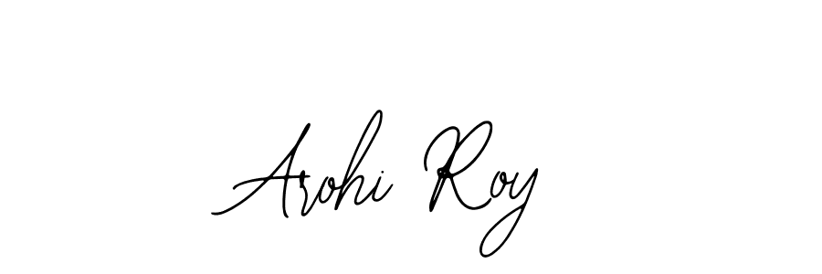 Similarly Bearetta-2O07w is the best handwritten signature design. Signature creator online .You can use it as an online autograph creator for name Arohi Roy. Arohi Roy signature style 12 images and pictures png