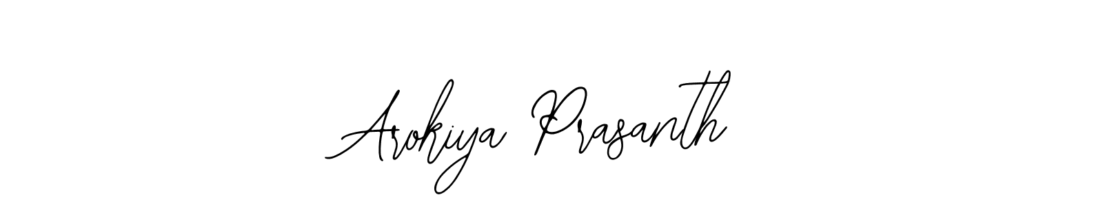Use a signature maker to create a handwritten signature online. With this signature software, you can design (Bearetta-2O07w) your own signature for name Arokiya Prasanth. Arokiya Prasanth signature style 12 images and pictures png