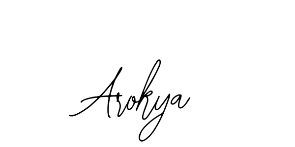 You should practise on your own different ways (Bearetta-2O07w) to write your name (Arokya) in signature. don't let someone else do it for you. Arokya signature style 12 images and pictures png